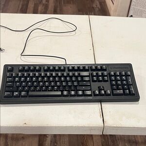Black Wired Keyboard